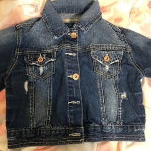 Cropped Jean Jacket